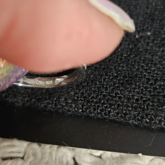 Gorgeous Moissanite 3 ring set. Size 8 - Picture 11 of 14